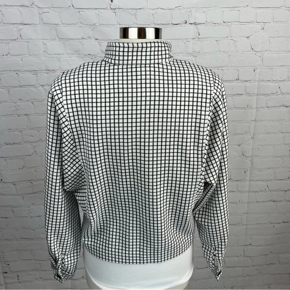 Cabi Osaka Nights Windowpane Ponte Blazer 3173 Women’s Medium - Picture 2 of 11